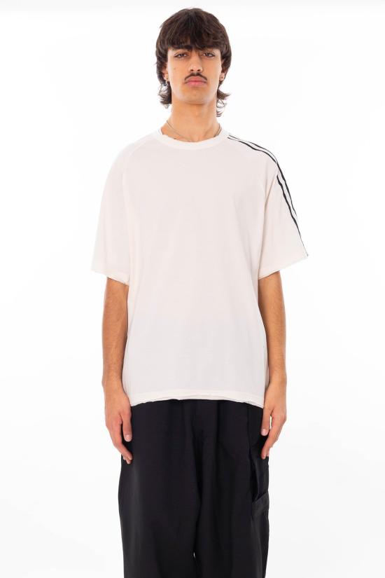 26SS 와이쓰리 반팔 티셔츠 KS9748 CWHITE Bianco