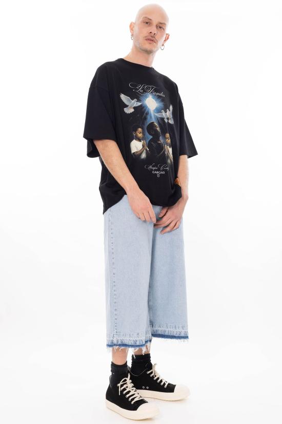 26SS GARCIAS 반팔 티셔츠 GTSS2604 BLACK - GARCIAS