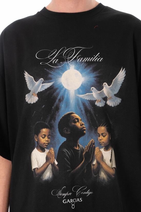 26SS GARCIAS 반팔 티셔츠 GTSS2604 BLACK - GARCIAS