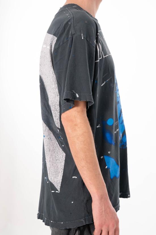 26SS 헬스타 반팔 티셔츠 HSPS26TE1 BLACK - HELLSTAR