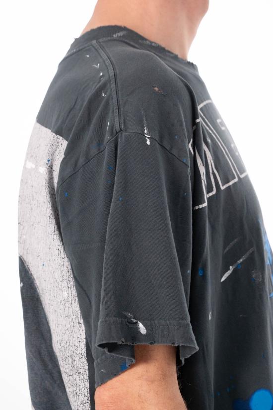 26SS 헬스타 반팔 티셔츠 HSPS26TE1 BLACK - HELLSTAR