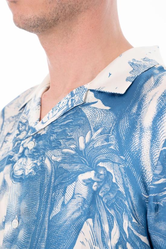 26SS GARCIAS 반팔 셔츠 GSSS2607 ZEPHIR Sky - GARCIAS