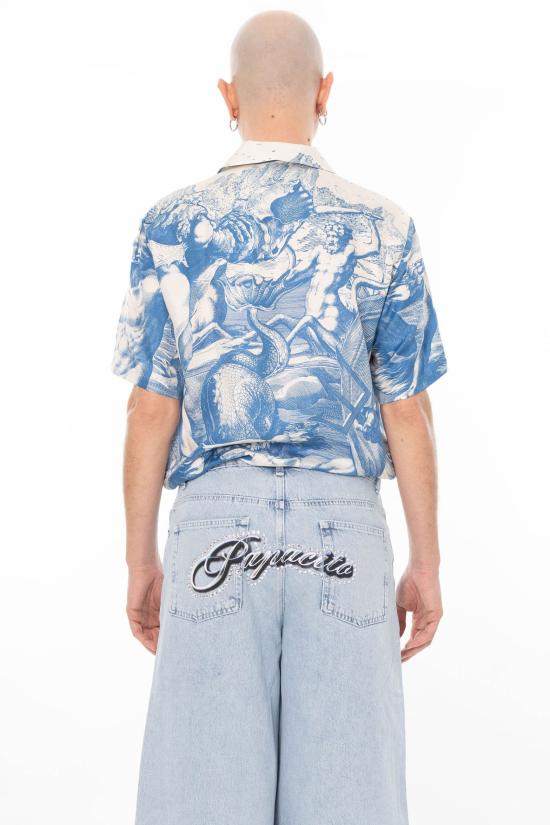 26SS GARCIAS 반팔 셔츠 GSSS2607 ZEPHIR Sky - GARCIAS