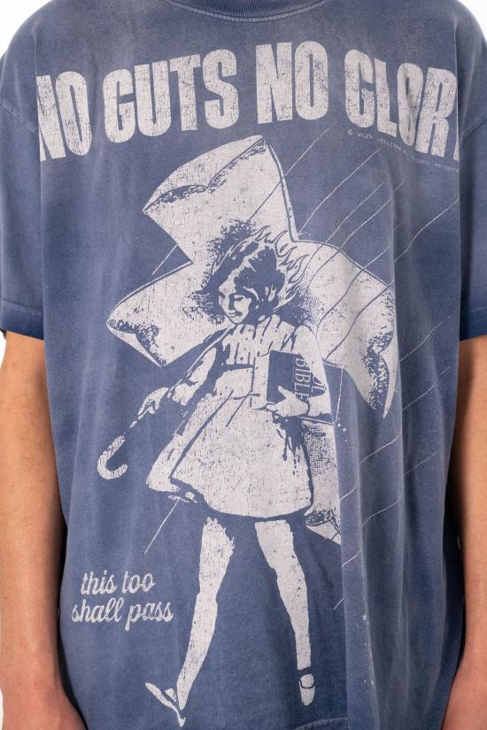 26SS 헬스타 반팔 티셔츠 HSSTTEE02 BLUE Blu - HELLSTAR