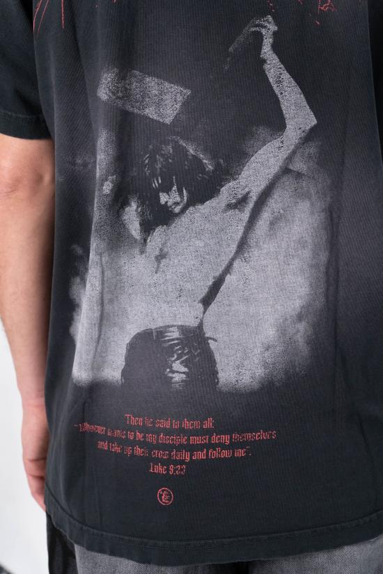 26SS 헬스타 반팔 티셔츠 HSPS26TE3 BLACK - HELLSTAR