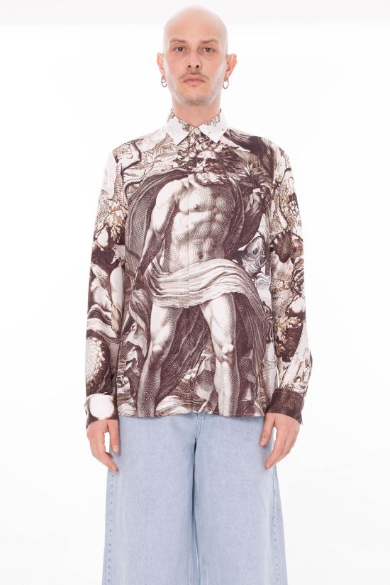 26SS GARCIAS 긴팔 셔츠 GSSS2606 BEIGE Beige