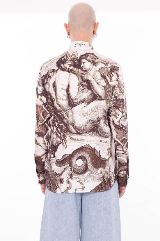 26SS GARCIAS 긴팔 셔츠 GSSS2606 BEIGE Beige - GARCIAS