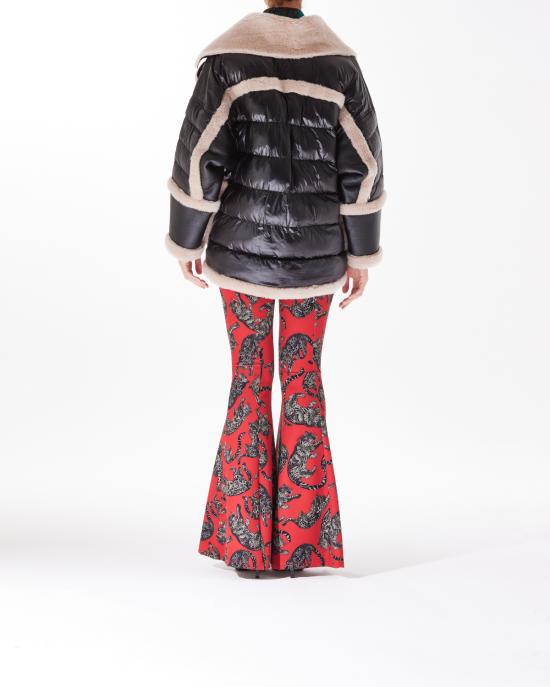  저스트까발리 무스탕 77PAS427 CUDT0 QS8 NERO - JUST CAVALLI