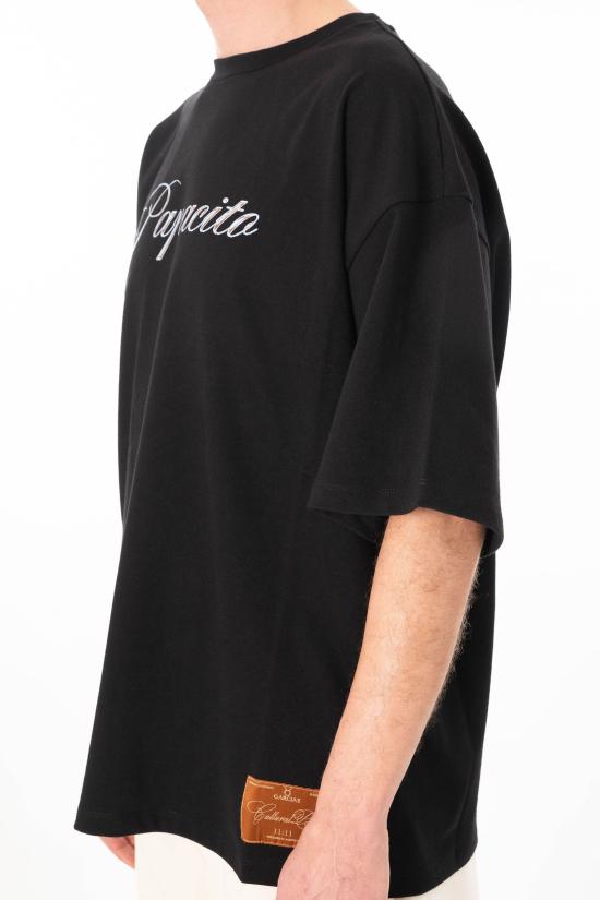 26SS GARCIAS 반팔 티셔츠 GTSS2602 BLACK - GARCIAS