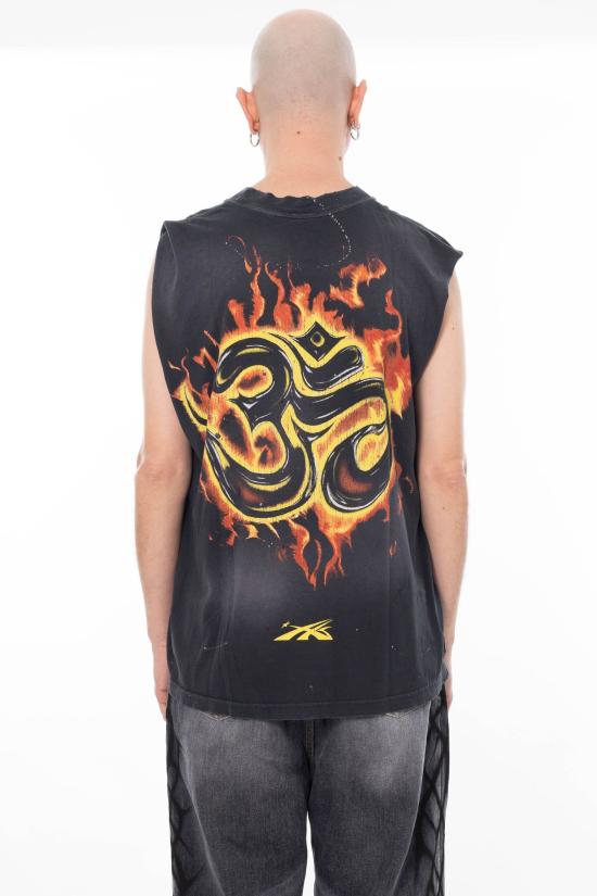 26SS 헬스타 민소매 티셔츠 HSPS26TE5 BLACK - HELLSTAR