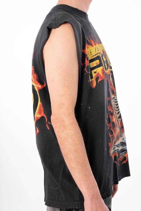 26SS 헬스타 민소매 티셔츠 HSPS26TE5 BLACK - HELLSTAR