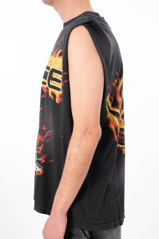 26SS 헬스타 민소매 티셔츠 HSPS26TE5 BLACK - HELLSTAR