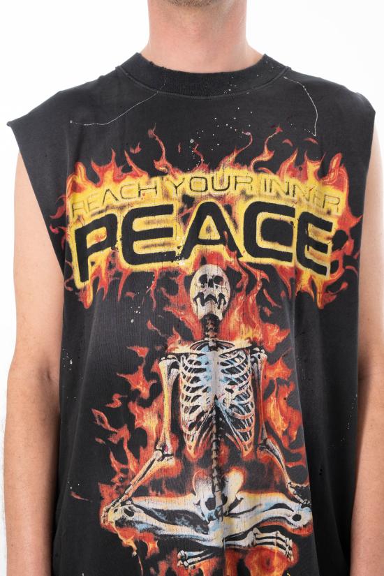 26SS 헬스타 민소매 티셔츠 HSPS26TE5 BLACK - HELLSTAR