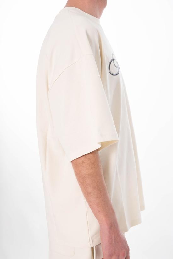 26SS GARCIAS 반팔 티셔츠 GTSS2602 IVORY Bianco - GARCIAS