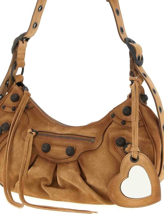  발렌시아가 르 카골 스몰 숄더백 6713072AB2A2533 Brown - BALENCIAGA