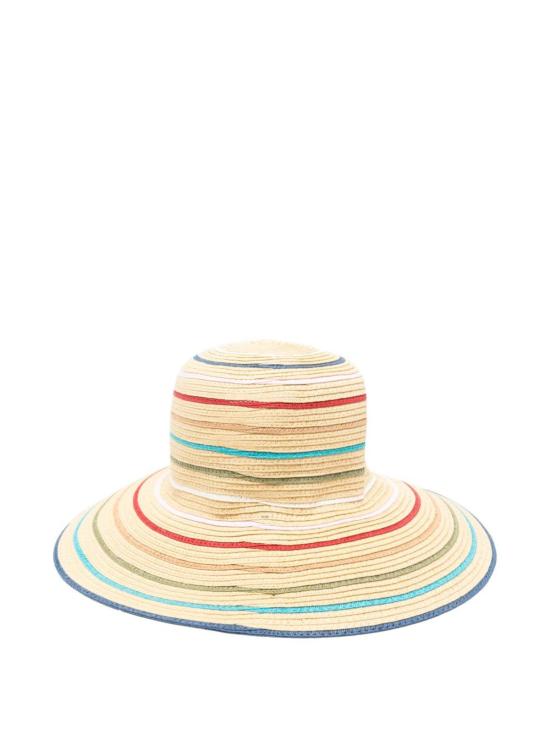  폴 스미스 버킷햇 스트로 선햇 베이지 - PAUL SMITH