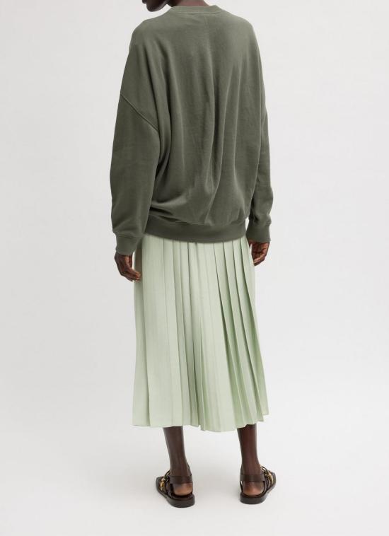  티비 롱 스커트 페더웨이트 스커트 세이지 - TIBI