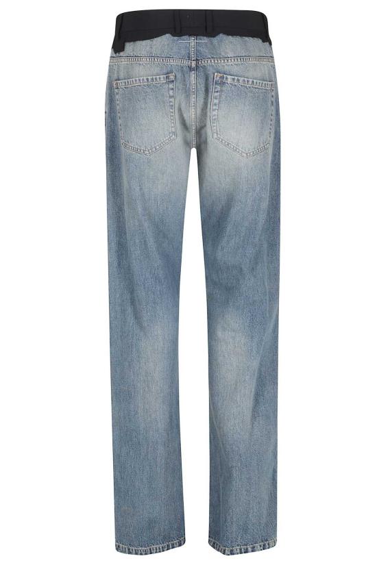  MM6 메종마르지엘라 데님 팬츠 Mm6 Maison Margiela Pantalone 5 Tasche 청바지 - MM6 MAISON MARGIELA