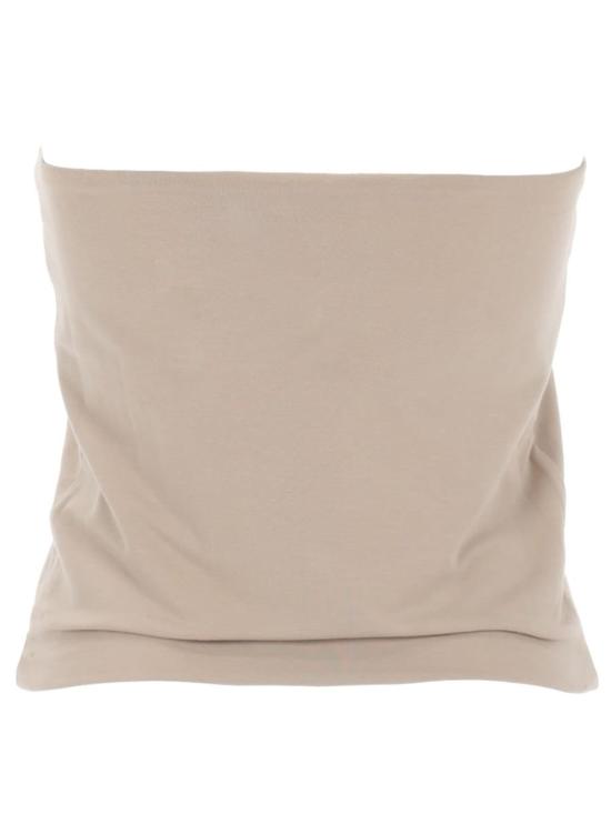  브루넬로 쿠치넬리 민소매 티셔츠 Brunello Cucinelli 코튼 반두 탑 베이지 - BRUNELLO CUCINELLI