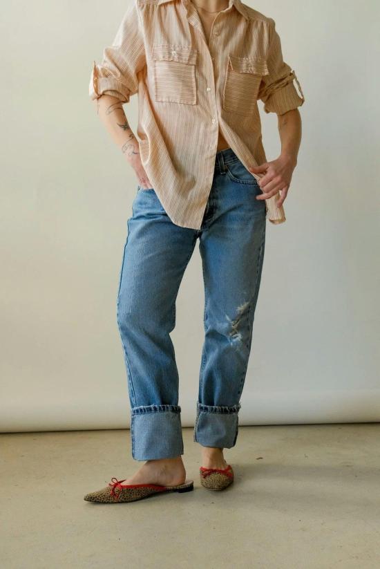  리바이스 데님 팬츠 28x29 505 청바지 - LEVI'S