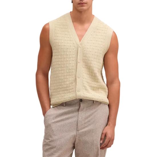  엔엔07 니트 베스트 Nn.07 리스  에크루 - NN07