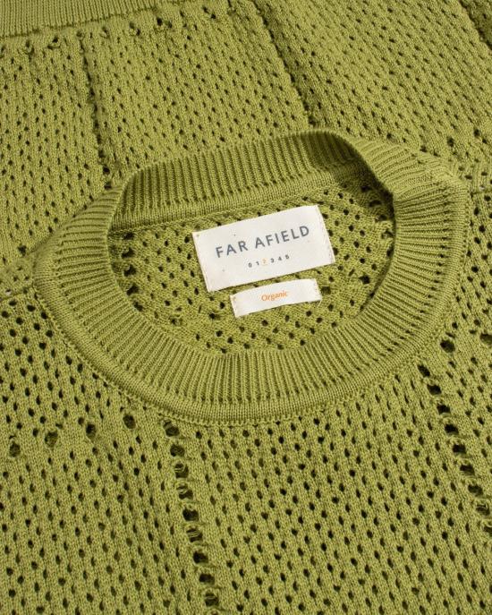  파 아필드 스웨터 Far Afield 크로셰 크루넥 - FAR AFIELD