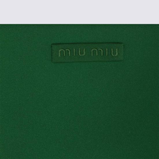  미우미우 미디 스커트 스커트 그린 - MIU MIU