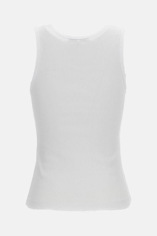  메종키츠네 민소매 티셔츠 메종 키츠네 베이비 폭스 탱크탑 화이트 - MAISON KITSUNE