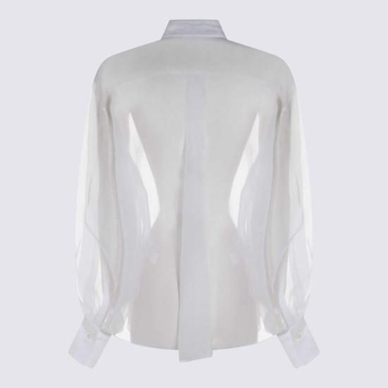  브루넬로 쿠치넬리 셔츠 실크 셔츠 - BRUNELLO CUCINELLI