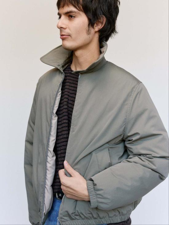  아워레가시 패딩 아워 레거시 솔라로 세이지 타이드 코튼 나일론 애비뉴  재킷 - OUR LEGACY