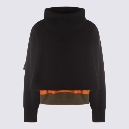  사카이 자켓 코튼 캐주얼  네이비/카키 - SACAI