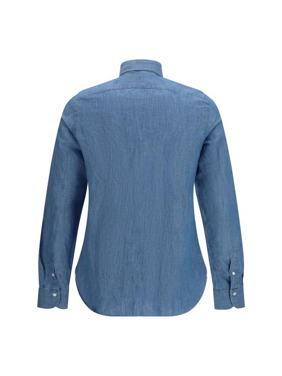 26SS 피나모레 데님 셔츠 ZR42TPGLOZC0724D 04 BLUE - FINAMORE