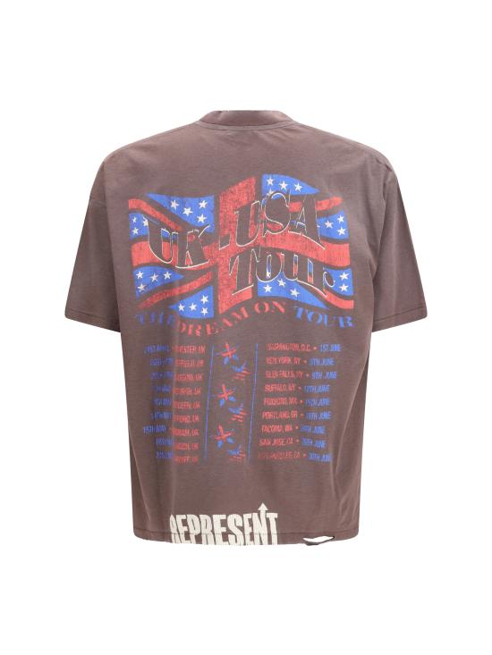 26SS 리프레젠트 반팔 티셔츠 MLM100593 NERO BLACK - REPRESENT