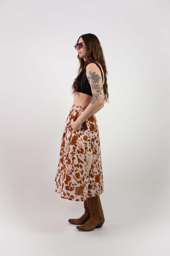  Nikki Chasin 롱 스커트 니키 체이신 플레이 스커트 - NIKKI CHASIN