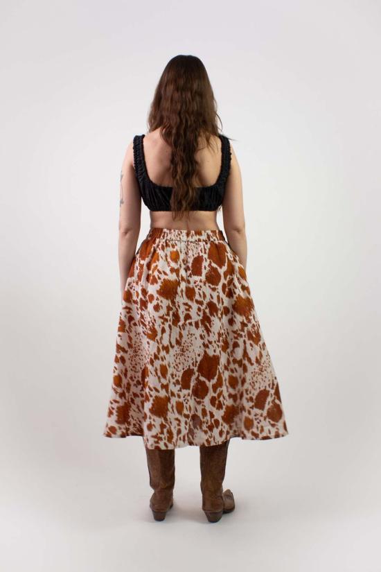  Nikki Chasin 롱 스커트 니키 체이신 플레이 스커트 - NIKKI CHASIN