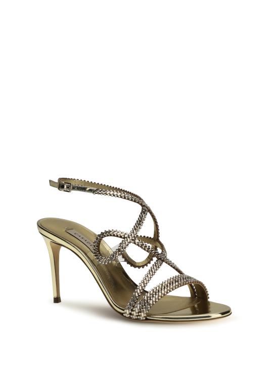 26SS 카사데이 샌들 1L439B0801C2952A863 GOLDPLATIN - CASADEI
