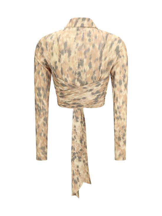 26SS 가니 셔츠 A1040356 ZZT BEIGE - GANNI