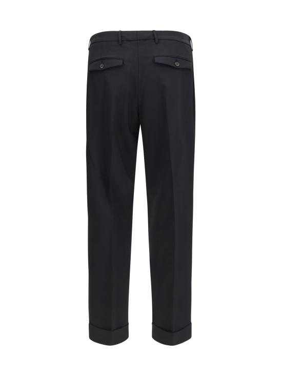 26SS 크루나 스트레이트 팬츠 SM04TORTONA1P1714 900 BLACK - CRUNA