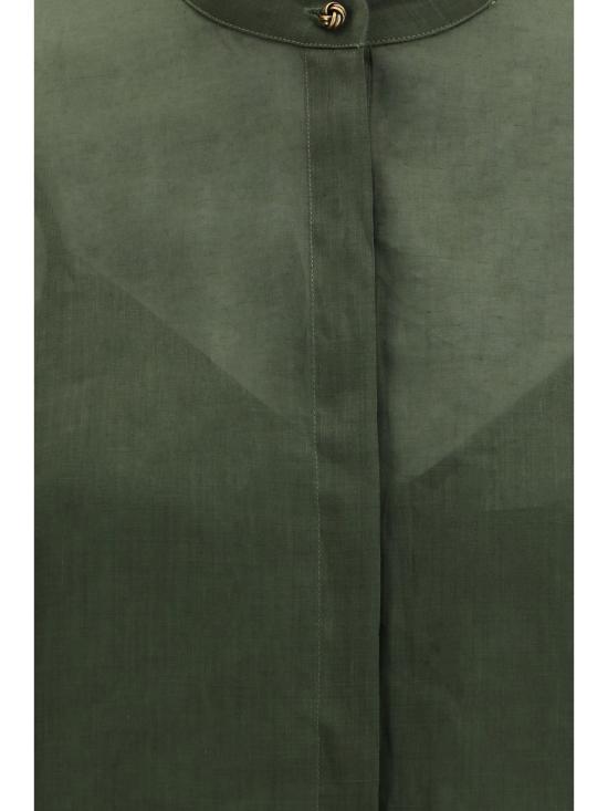 26SS 막스마라 스튜디오 블라우스 2616261032600 061 KHAKI - MAX MARA STUDIO