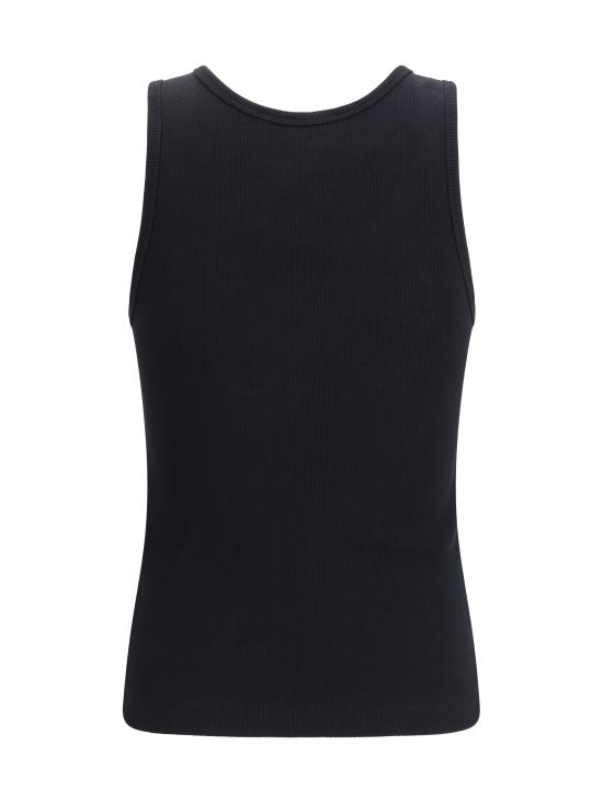 26SS 메종키츠네 베이비 폭스 탱크탑 PW00623KA0033 P199 BLACK - MAISON KITSUNE