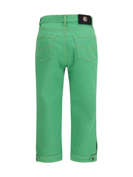 26SS 베르사체 스트레이트 팬츠 10237411A17871 1DB00 GREEN - VERSACE