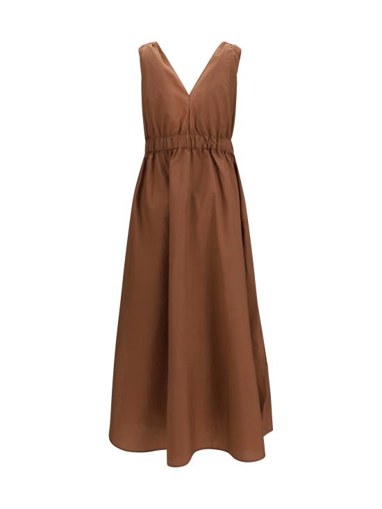 26SS 브루넬로 쿠치넬리 원피스 M0F79A5092 C4182 BROWN - BRUNELLO CUCINELLI