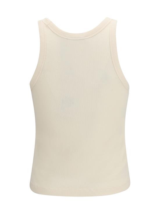 26SS 메종키츠네 민소매 티셔츠 QW00600KA0033 0063 CREAM - MAISON KITSUNE