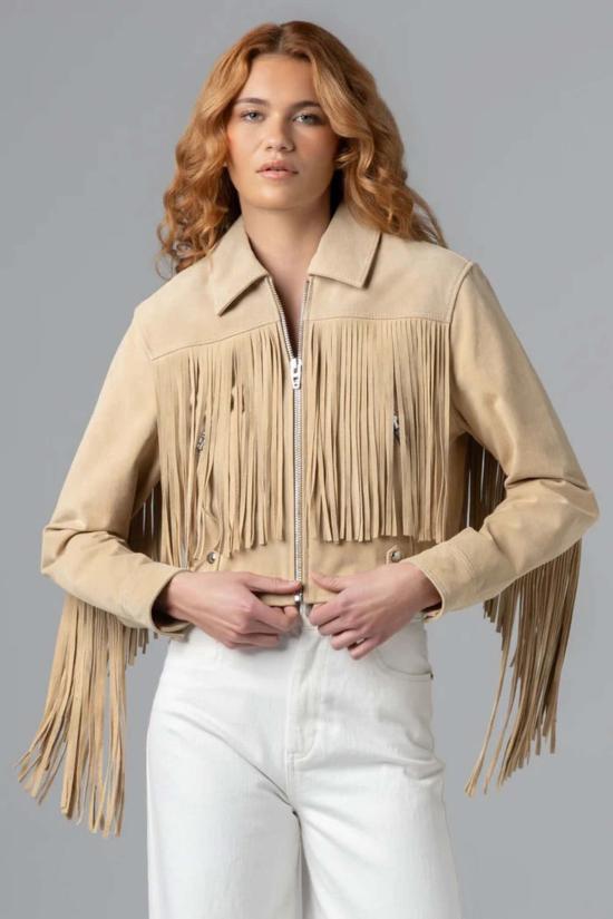  BLANK NYC 자켓 블랭크 뉴욕 모닝 라 재킷 라떼 카키 - OTHER BRANDS