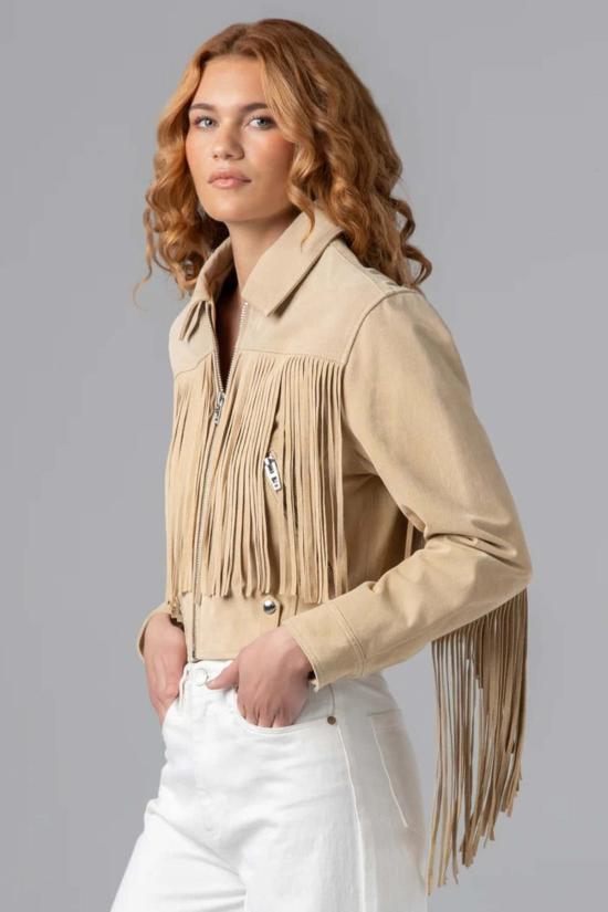  BLANK NYC 자켓 블랭크 뉴욕 모닝 라 재킷 라떼 카키 - OTHER BRANDS