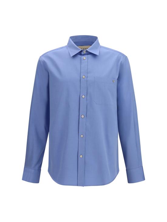 26SS 발렌티노 가라바니 긴팔 셔츠 8V0ABB84BH2 0DX BLUE