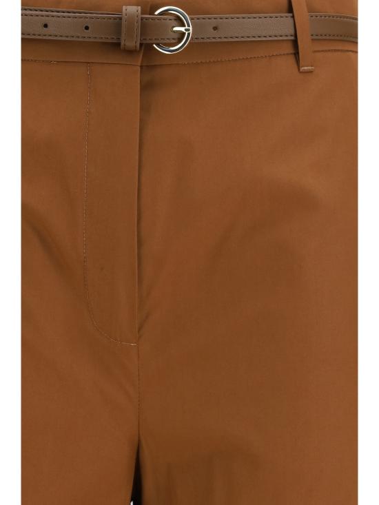 26SS 막스마라 스튜디오 스트레이트 팬츠 2616131052600 070 BROWN - MAX MARA STUDIO