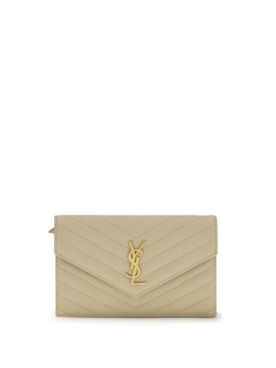 26SS 생로랑 지갑 857605BOW01 2721 BEIGE