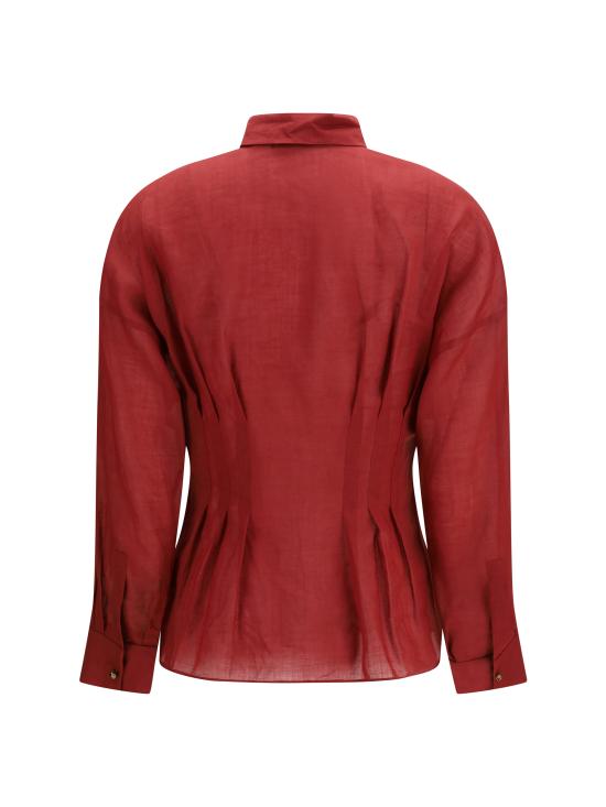 26SS 막스마라 스튜디오 셔츠 2616111042600 066 RED - MAX MARA STUDIO