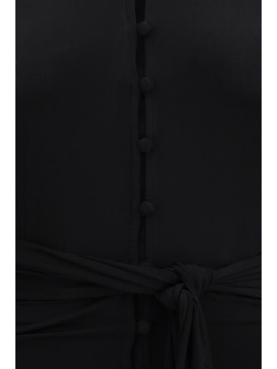 26SS 가니 셔츠 A1040237 099 BLACK - GANNI